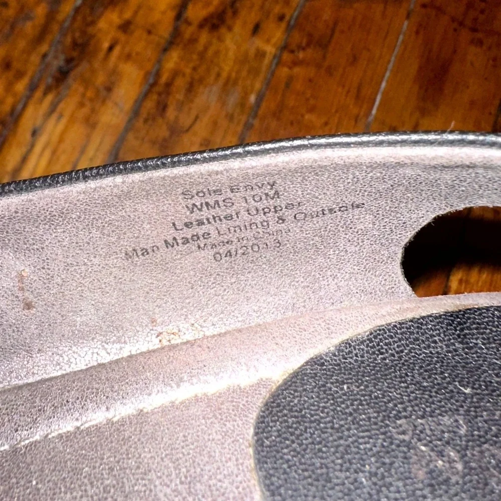 Kenneth Cole Reaction Sole Envy Platform Wedge Sandals Women's Size 10 Black